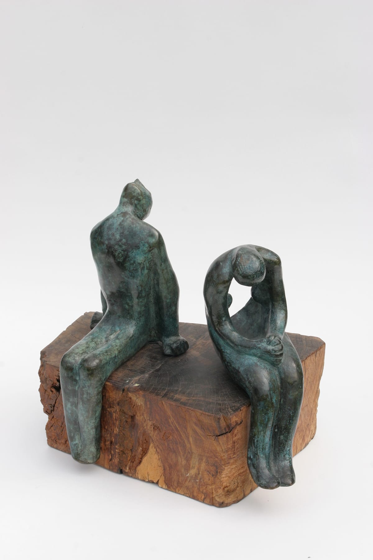 Sculpture en bronze, Deux