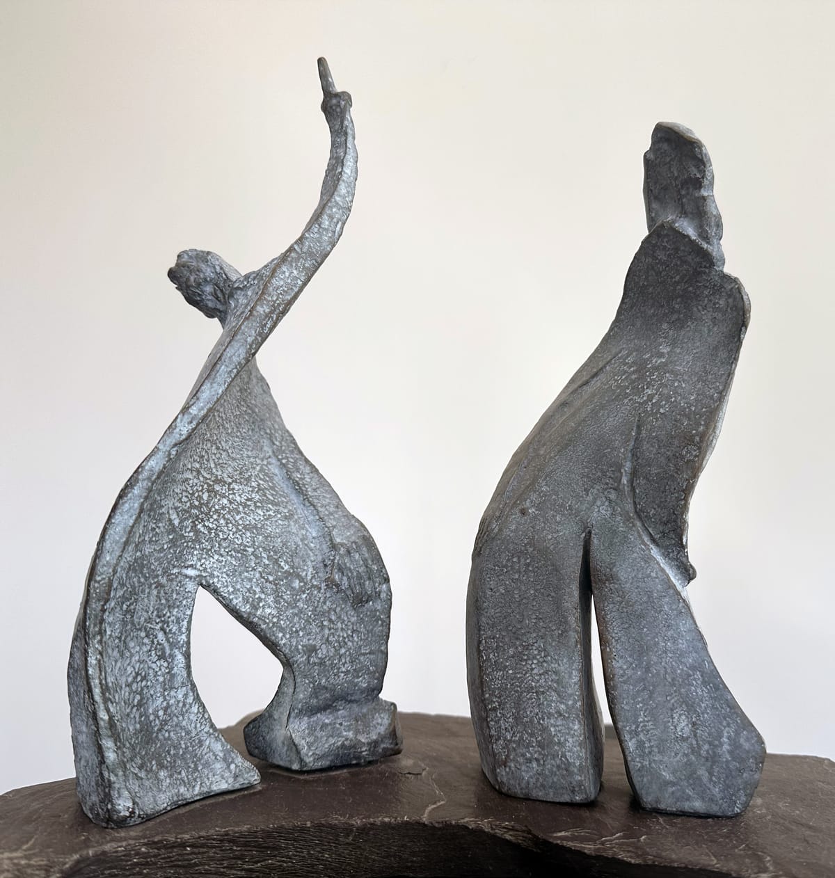 Sculpture en bronze, 'Doux Frisson'