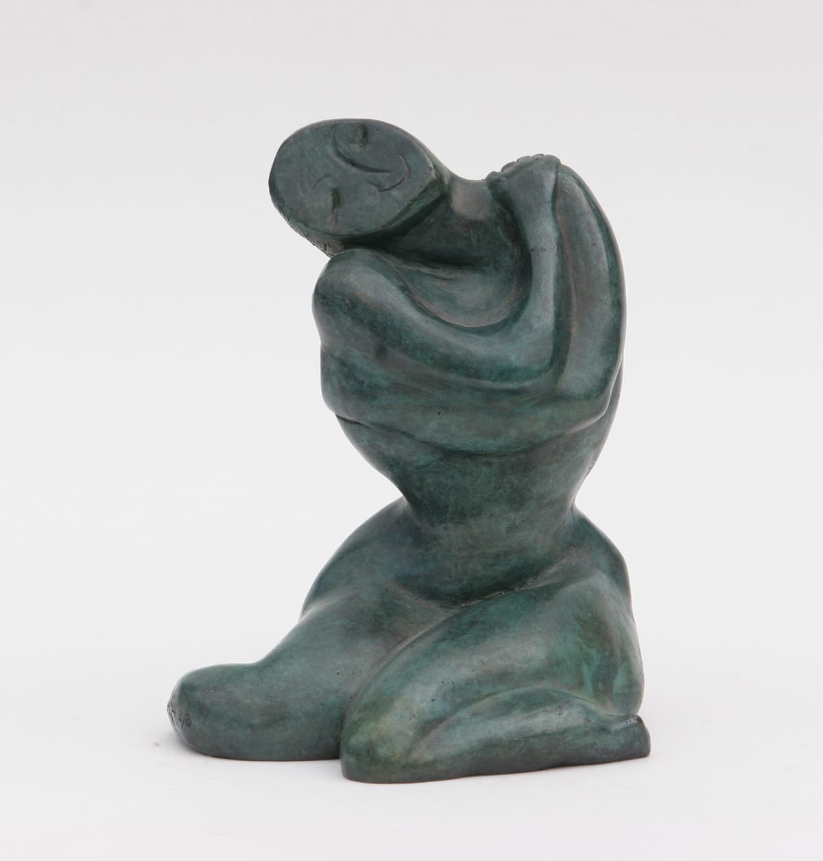 Sculpture en bronze, 'Doux Frisson'