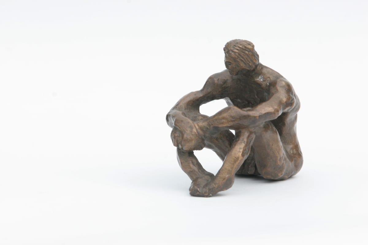 Sculpture en bronze, 'Eblouissement'