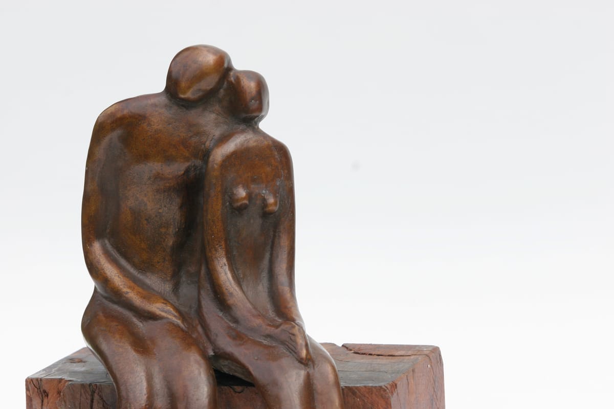 Sculpture en bronze, Noces d'or